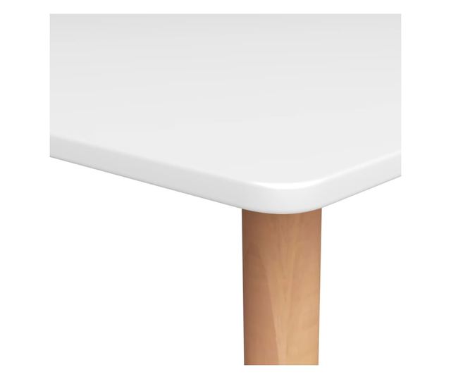 Мебели за бар, 3 части, бели