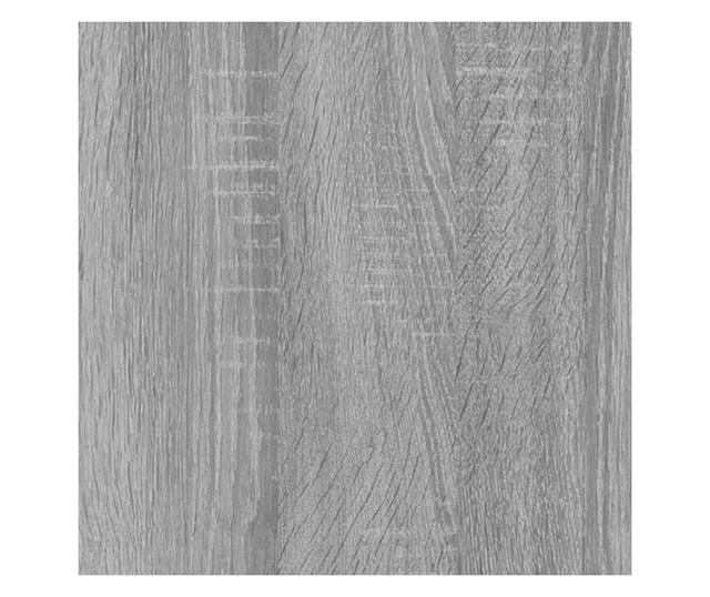 Сгъваема стенна маса сив сонома 100x60x56 см инженерно дърво