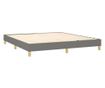 Boxspring krevet Pat, tamnosivi, 180x200 cm, tekstil thumbnail 4