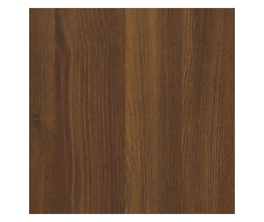 CD omarica, rjav hrast, 102x23x89,5 cm, Inženirski les - 6