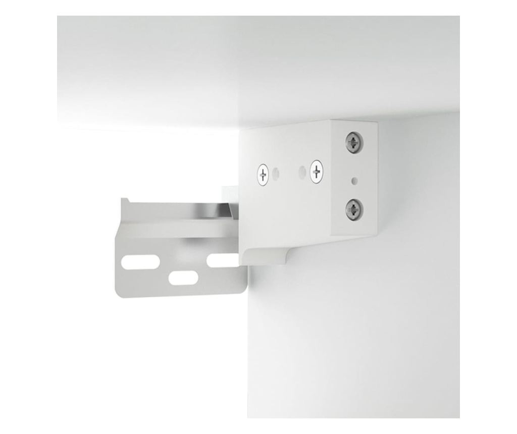 TV Ormarići, 4 kom, Bijeli, 80x30x30 cm, Kompozitno Drvo - 10