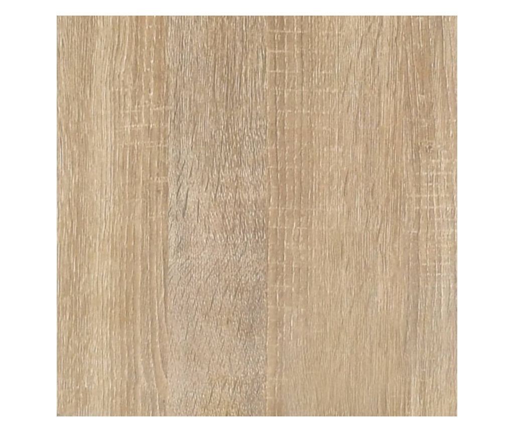 Stenske omarice, 2 kosa, sonoma hrast, 100x36,5x35 cm, les - 7