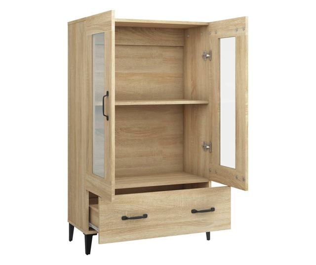 Dulap înalt, stejar sonoma, 70x31x115 cm, lemn prelucrat