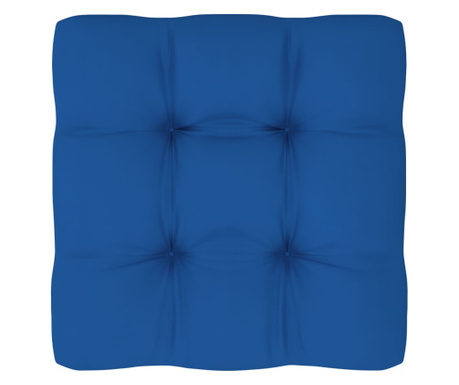 Jastuk za palete kraljevsko plavi 70 x 70 x 12 cm od tkanine