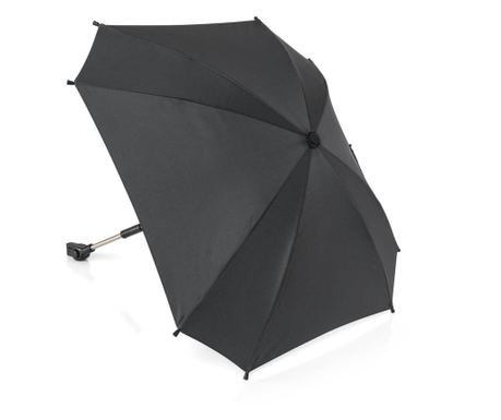 Umbreluta de soare ajustabila cu protectie solara UV 50+, pentru carucior bebelusi, neagra, MCT ShineSafe Black 84151