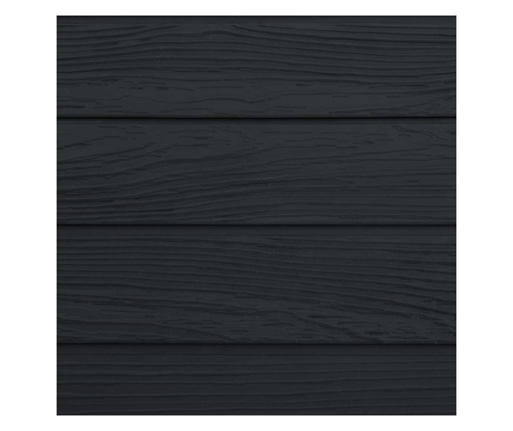 Vrtna kutija za pohranu antracit 58,5x46x55 cm polipropilen - 6