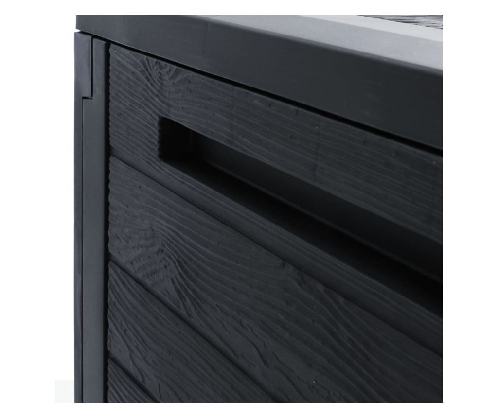 Vrtna kutija za pohranu antracit 58,5x46x55 cm polipropilen - 8