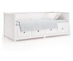 Daybed, Λευκό, 90x200 εκ., Μασίφ Πεύκο thumbnail 2