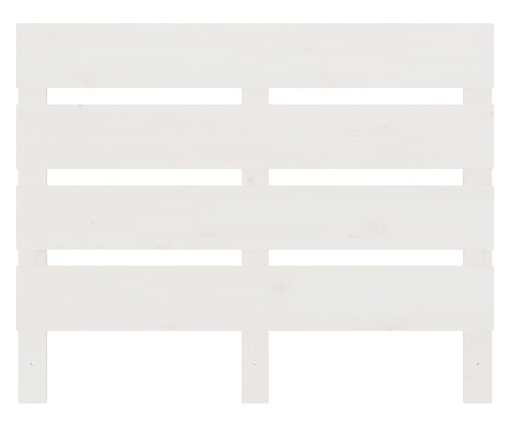 Легло, бяло, 90x200 см, масивна борова дървесина - 10