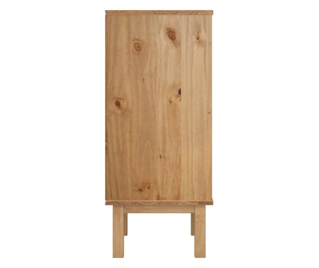 Συρταριέρα, 76,5x39,5x90 εκ., μασίφ ξύλο πεύκου - 5