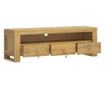 TV komoda, 110x30x35 cm, masivno teakovo leso thumbnail 4