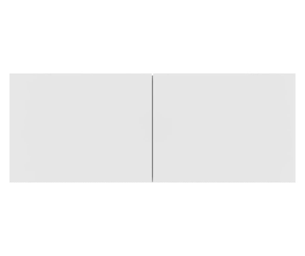 TV Ormarići, 4 kom, Bijeli, 80x30x30 cm, Kompozitno Drvo - 8