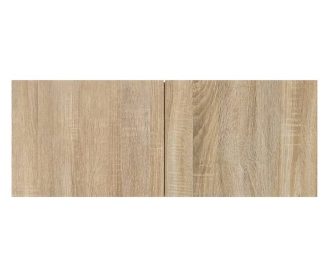 Set dulap TV, 6 piese, stejar sonoma, lemn prelucrat