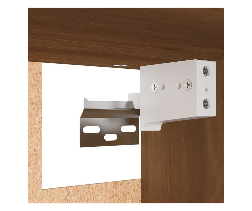 TV komode, 7 kom., smeđi hrast, 30,5x30x60 cm, obrađeno drvo - 6