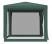 Парти шатра с 4 мрежести стени, зелена, 2.5x2.5 м, HDPE thumbnail 4