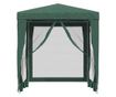 Парти шатра с 4 мрежести стени, зелена, 2x2 м, HDPE thumbnail 3