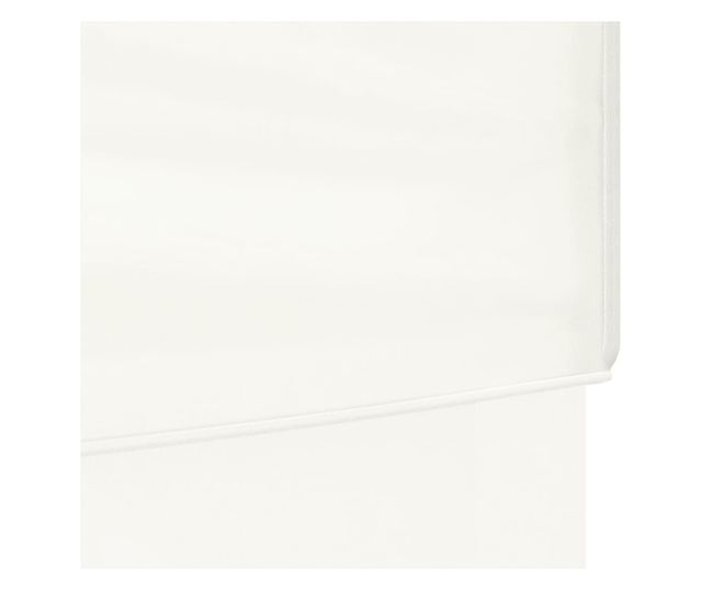 Сгъваема парти шатра със странични стени, бяла, 3x6 м