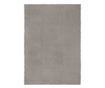 Килим правоъгълен сив 120x180 см памук