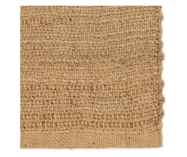 Preprosto pravokotna preproga, naravna, 120x180 cm, juta