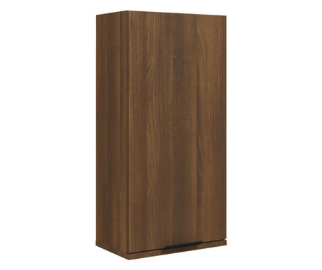 Stenska kopalniška omarica rjavi hrast 32x20x67 cm