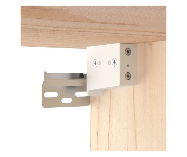 Stenska omarica, 40x30x35 cm, masivni borov les