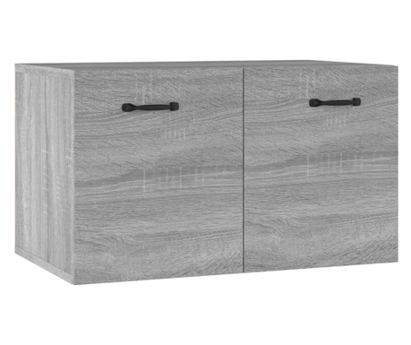 Стенен шкаф, сив сонома, 60x36,5x35 см, инженерно дърво