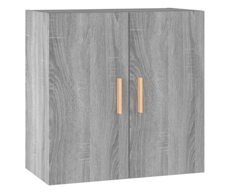 Dulap de perete, sonoma gri, 60x30x60 cm, lemn prelucrat
