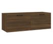 Επιτοίχιο Ντουλάπι, Brown Oak, 100x36.5x35 εκ., Επεξεργασμένη Ξυλεία thumbnail 2
