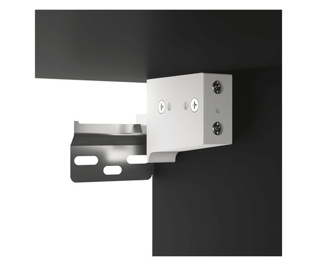 Ormarić za cipele, crni, 52,5x30x50 cm