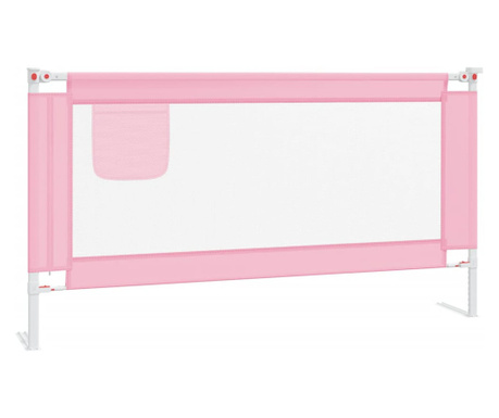 rózsaszín szövet biztonsági leesésgátló 160 x 25 cm