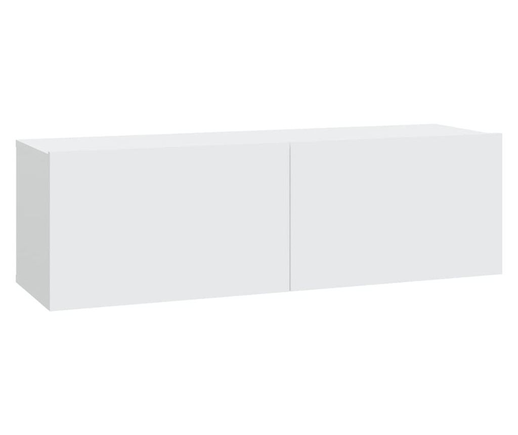 Garnitura TV ormarića, 4 komada, bijela, Konstruirano drvo - 7