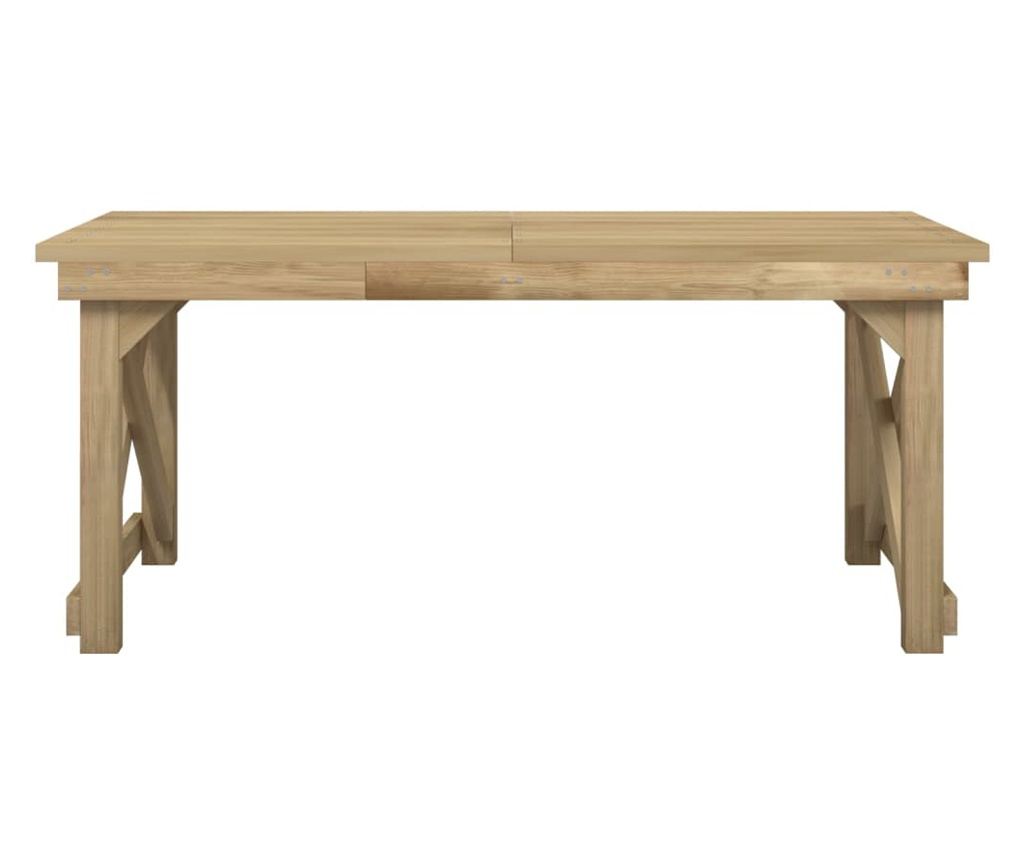 Vrtni namještaj, 3 komada, Tretirano borovo drvo - 8