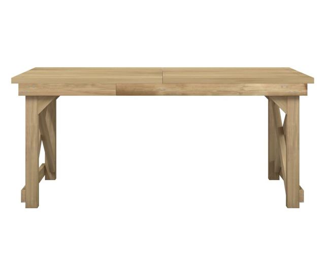 Градински комплект мебели, 3 части, Обработена борова дървесина