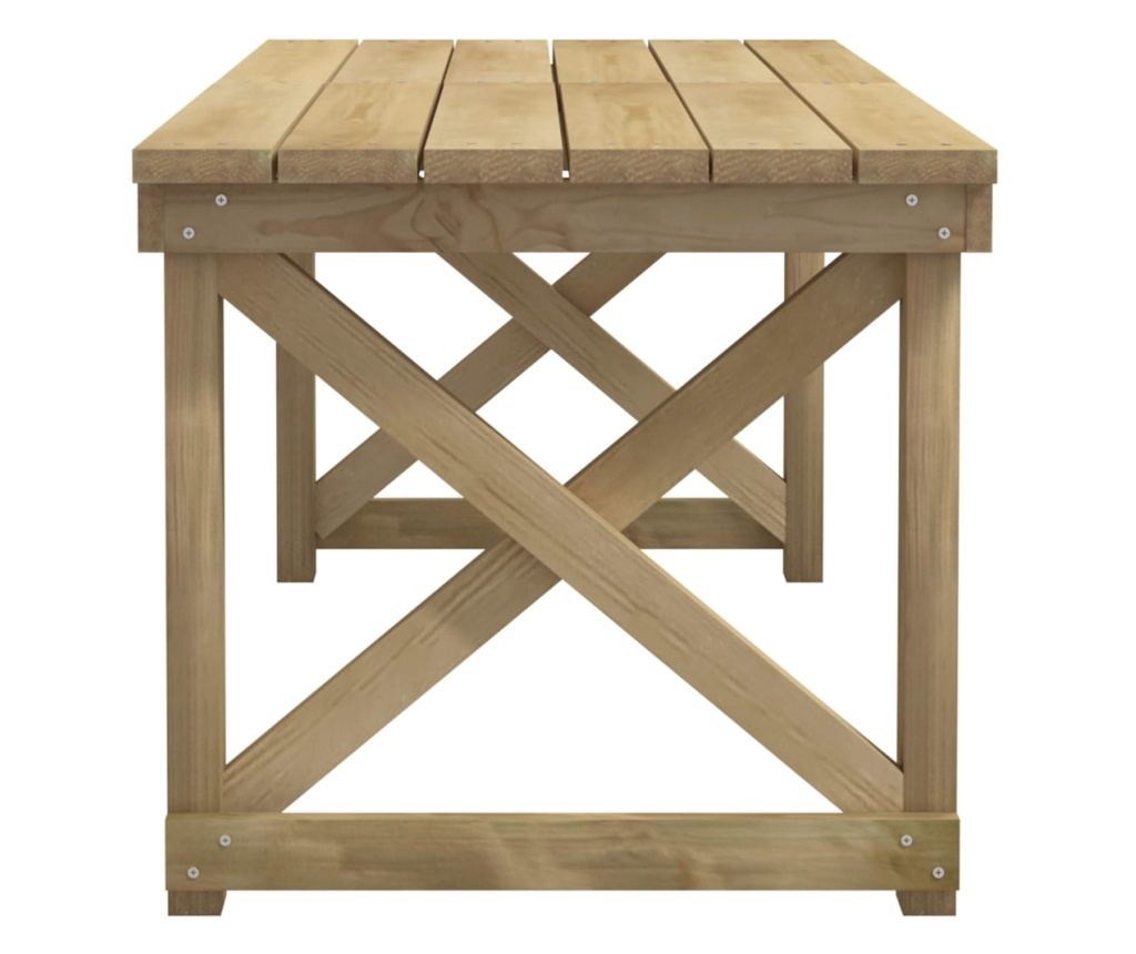 Vrtni namještaj, 3 komada, Tretirano borovo drvo - 9