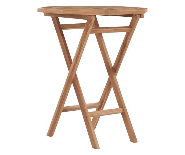 Vrtni namještaj, 3 dijela, masivno tikovo drvo