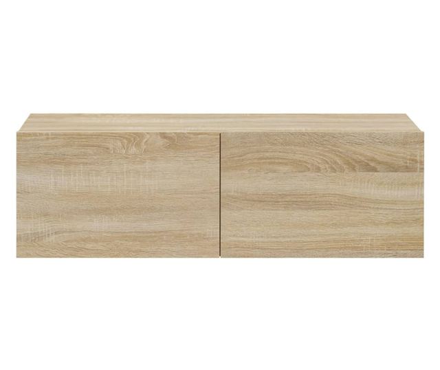 Set dulap TV, 6 piese, stejar sonoma, lemn prelucrat