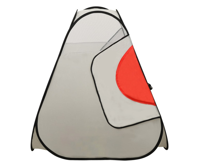 Детска палатка за игра слонче, сива, 174x86x101 см