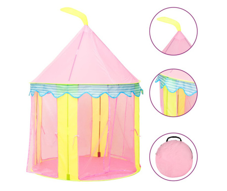 Dječji šator za igru ružičasti 100 x 100 x 127 cm
