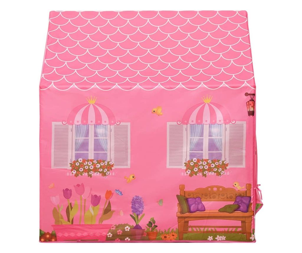 Gyerekjtsz stor 250 labdval, rzsaszn, 69x94x104 cm - 5