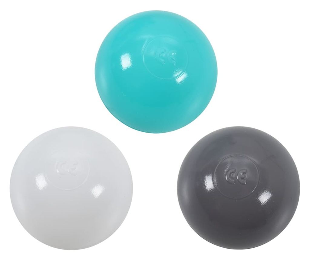 Gyerekjtsz stor 250 labdval, rzsaszn, 69x94x104 cm - 8