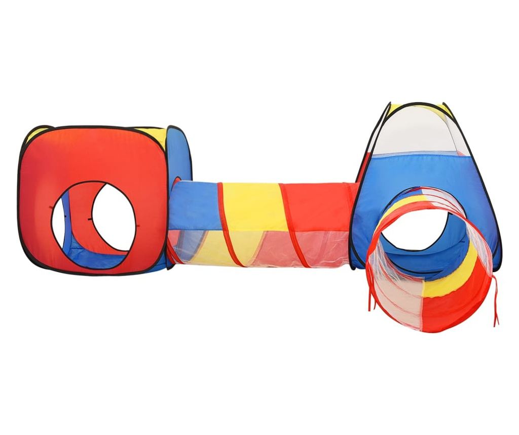 többszínű gyerekjátszósátor 190 x 264 x 90 cm - 5