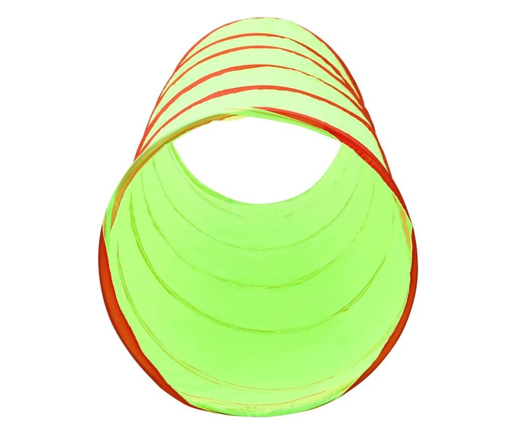 zöld poliészter gyerek-játszóalagút 175 cm - 5