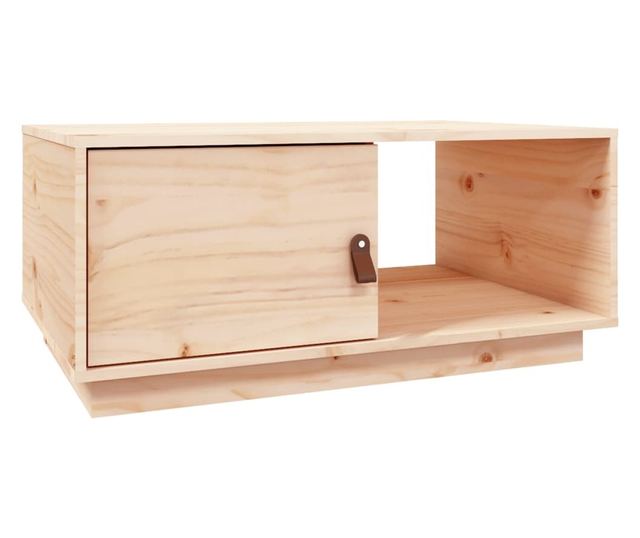 Mizica za kavo, 80x50x35,5 cm, masivno borovo leso