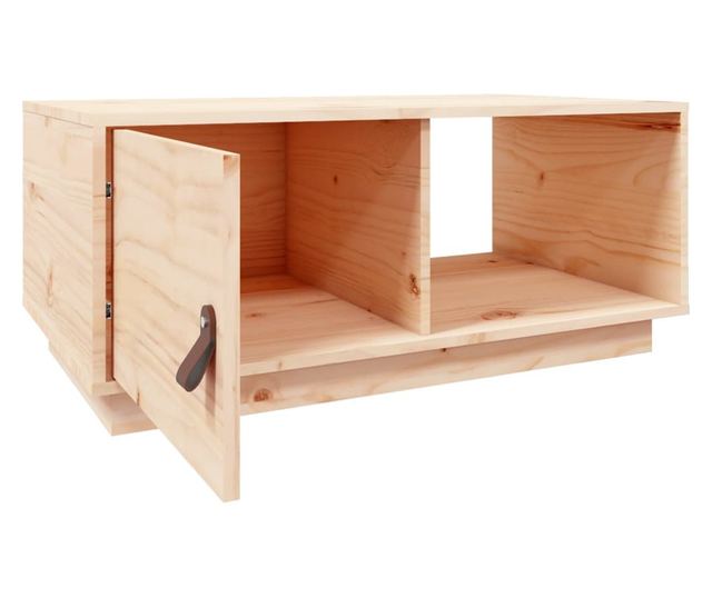 Mizica za kavo, 80x50x35,5 cm, masivno borovo leso