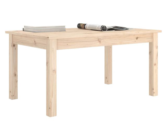 Stolić za kavu, 80x50x40 cm, masivno borovo drvo