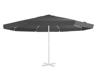 Zamjenska tkanina za vrtni suncobran 500 cm antracit