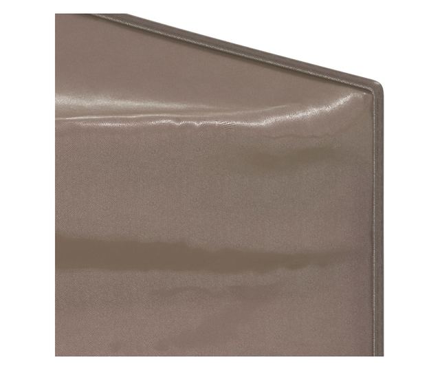 tópszínű összecsukható rendezvénysátor 3 x 6 m