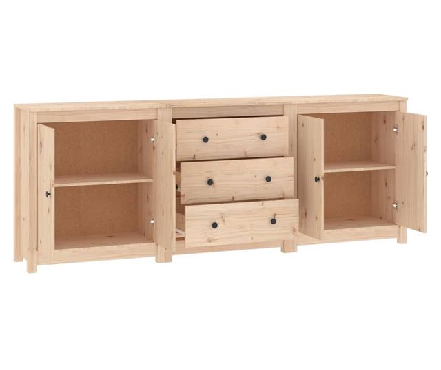 Stojalo, 210x35x80 cm, masivno borovo leso