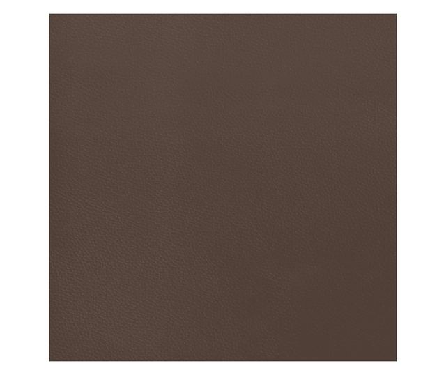Madrac s džepičastim oprugama smeđi 120x200x20 cm umjetne kože