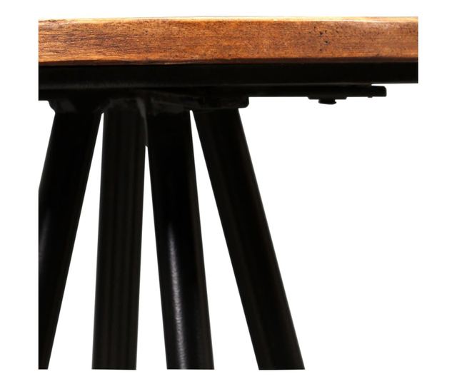 Barski stoli, 2 kosa, masiven recikliran les